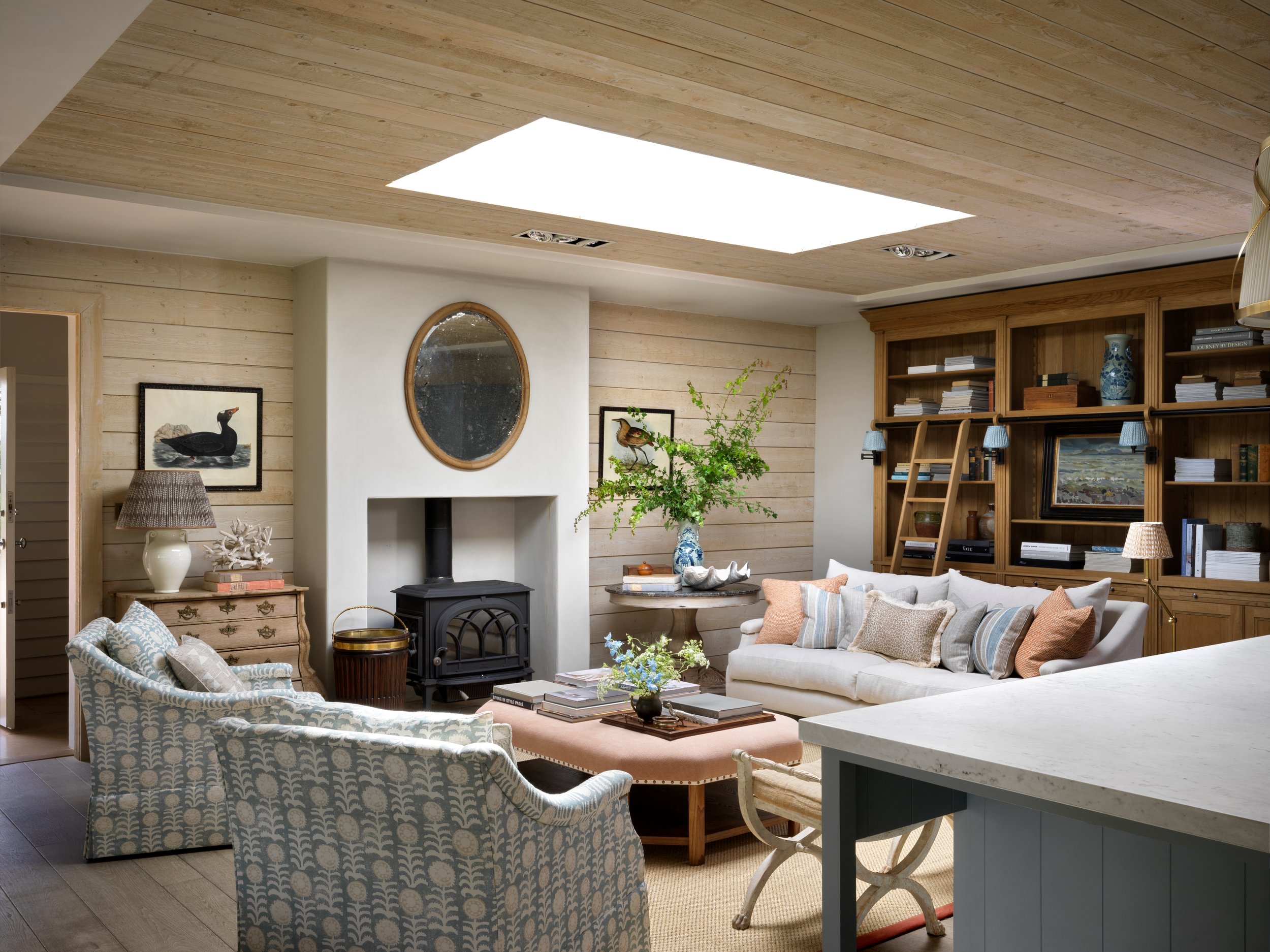 Sims Hilditch Cotswolds Design Studio Sofas Fireplace