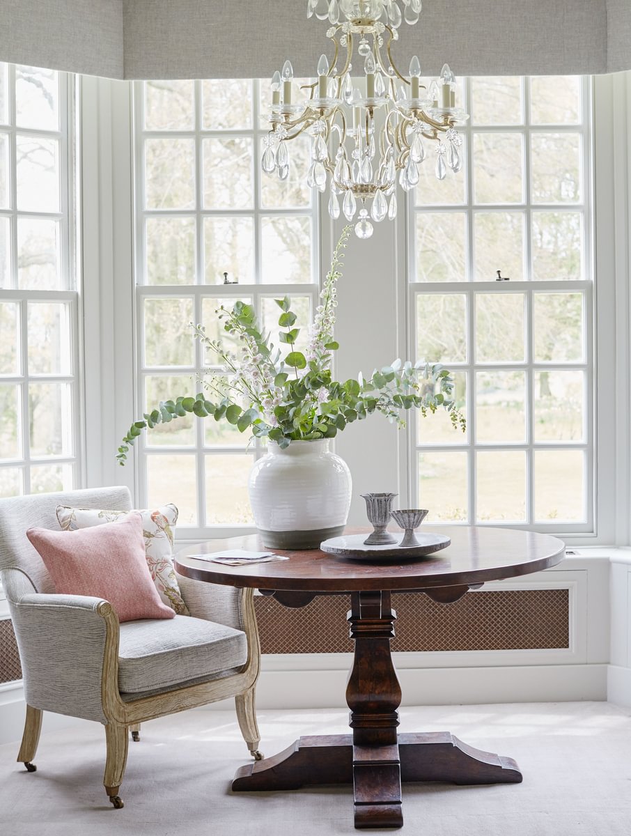 Sims Hilditch Interior Design 16th Century Manor Table and Armchair