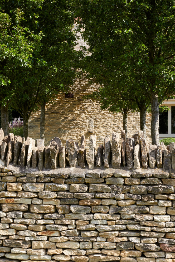 Sims Hilditch Cotswolds Design Studio Dry Stone Wall