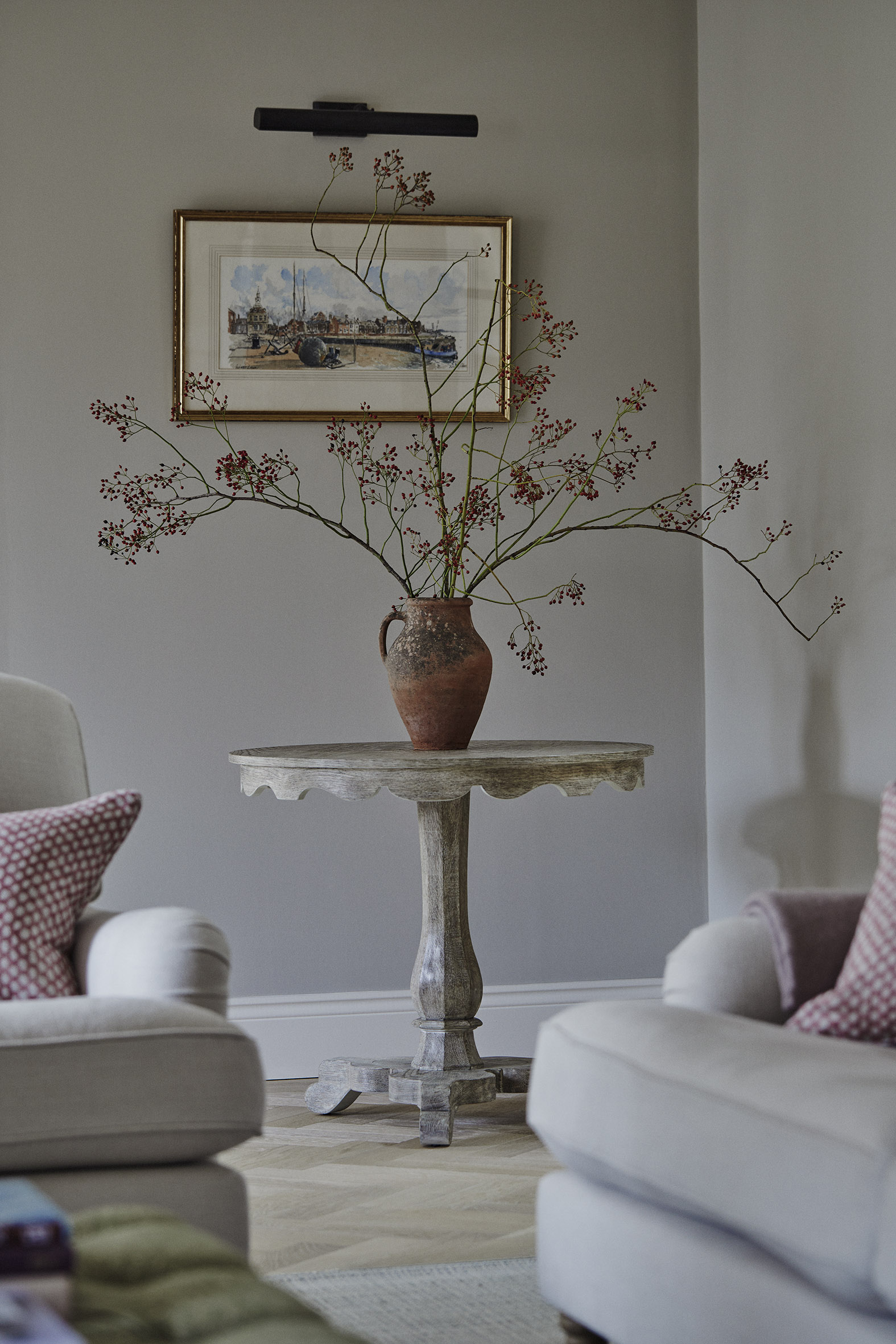 Sims Hilditch Interior Design Hertfordshire Country House Picture Light