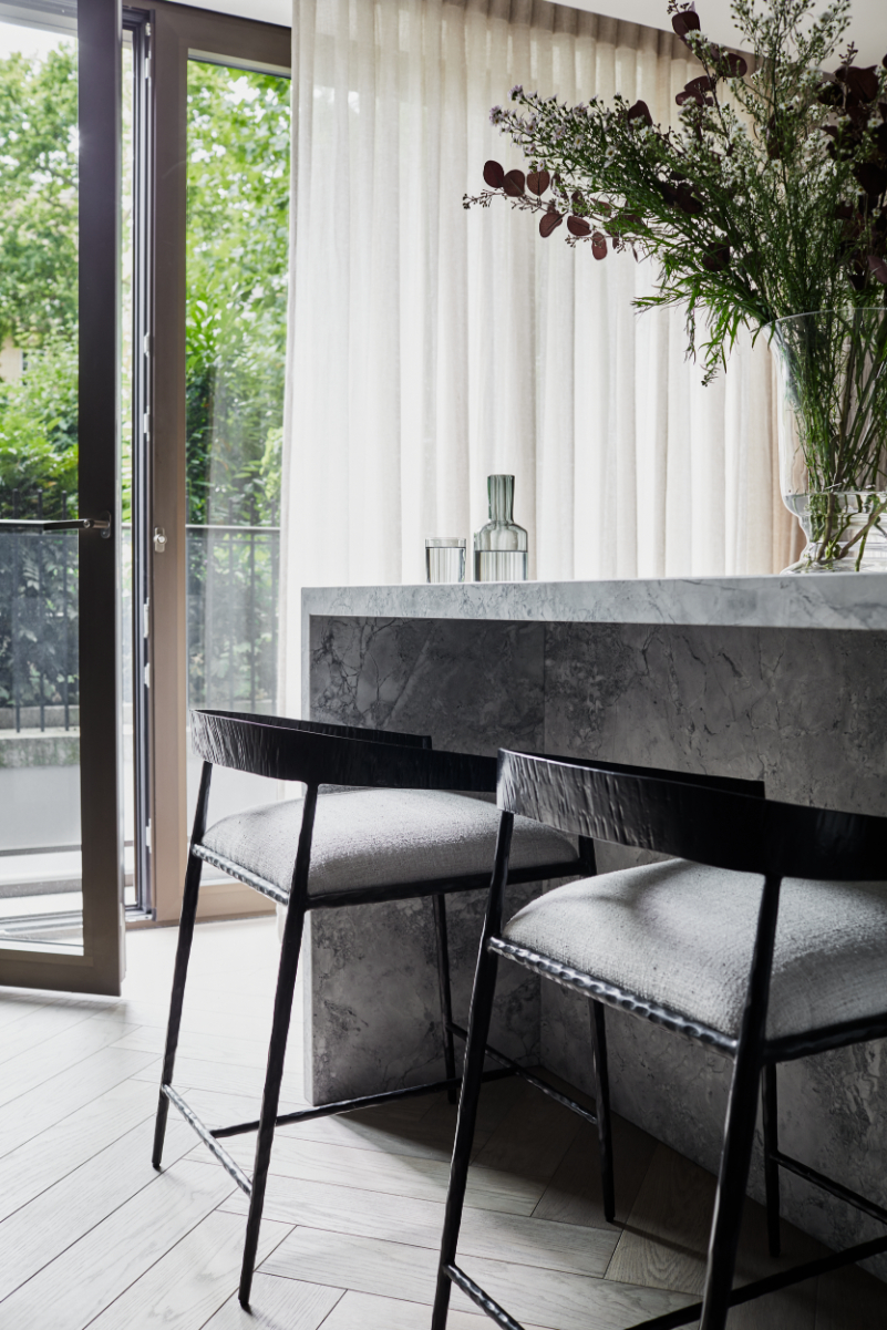 Sims Hilditch Interior Design Chelsea Barracks Residence Table
