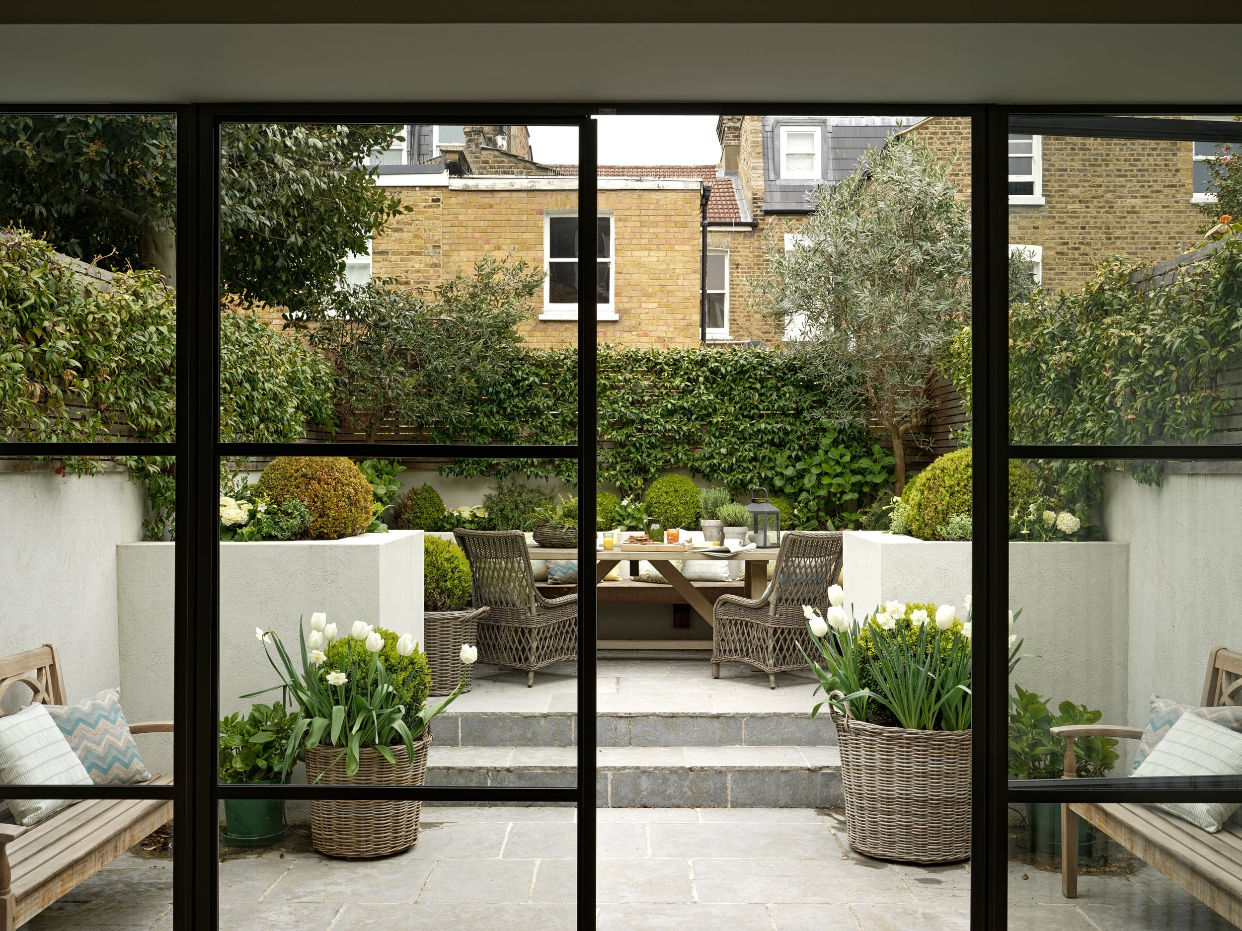 Sims Hilditch Interior Design Parsons Green Townhouse Garden