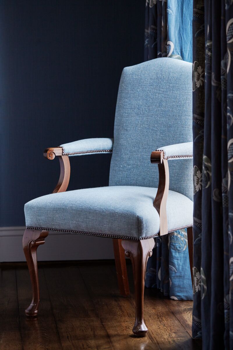 Sims Hilditch Interior Design 16th Century Manor Armchair