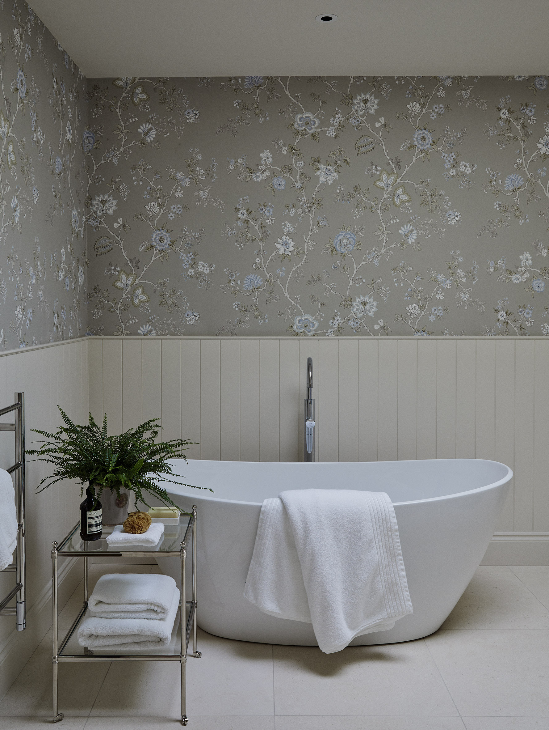 Sims Hilditch Interior Design Hertfordshire Country House Bathroom Bath