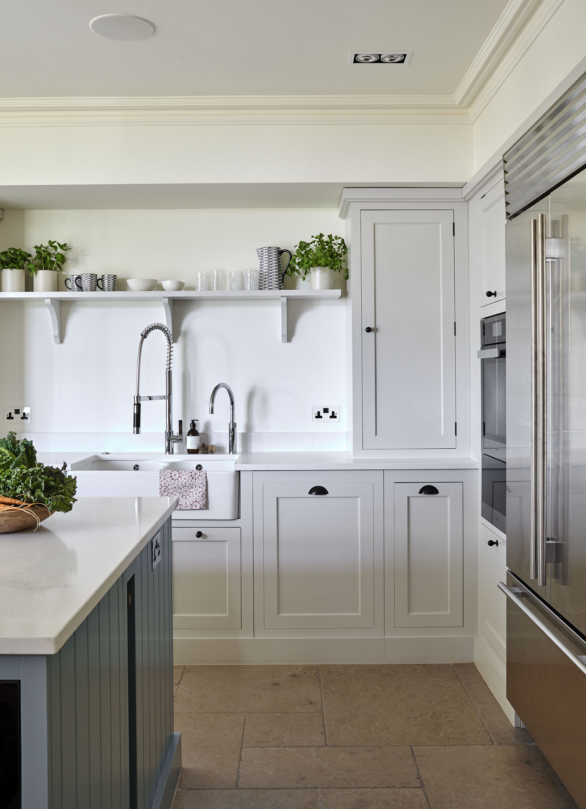 Sims Hilditch Interior Design Jersey Family Home Kitchen Cabinets