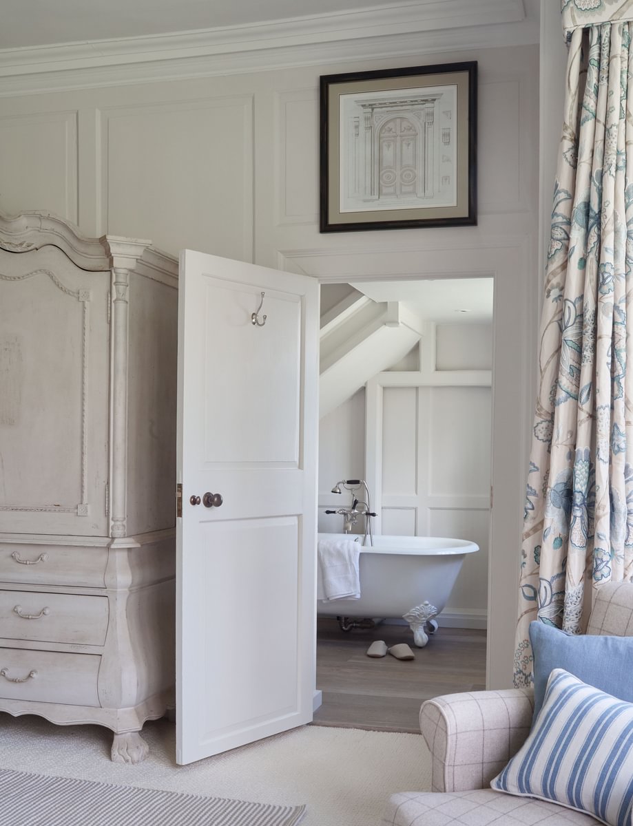 Sims Hilditch Interior Design 16th Century Manor Bedroom Doorway