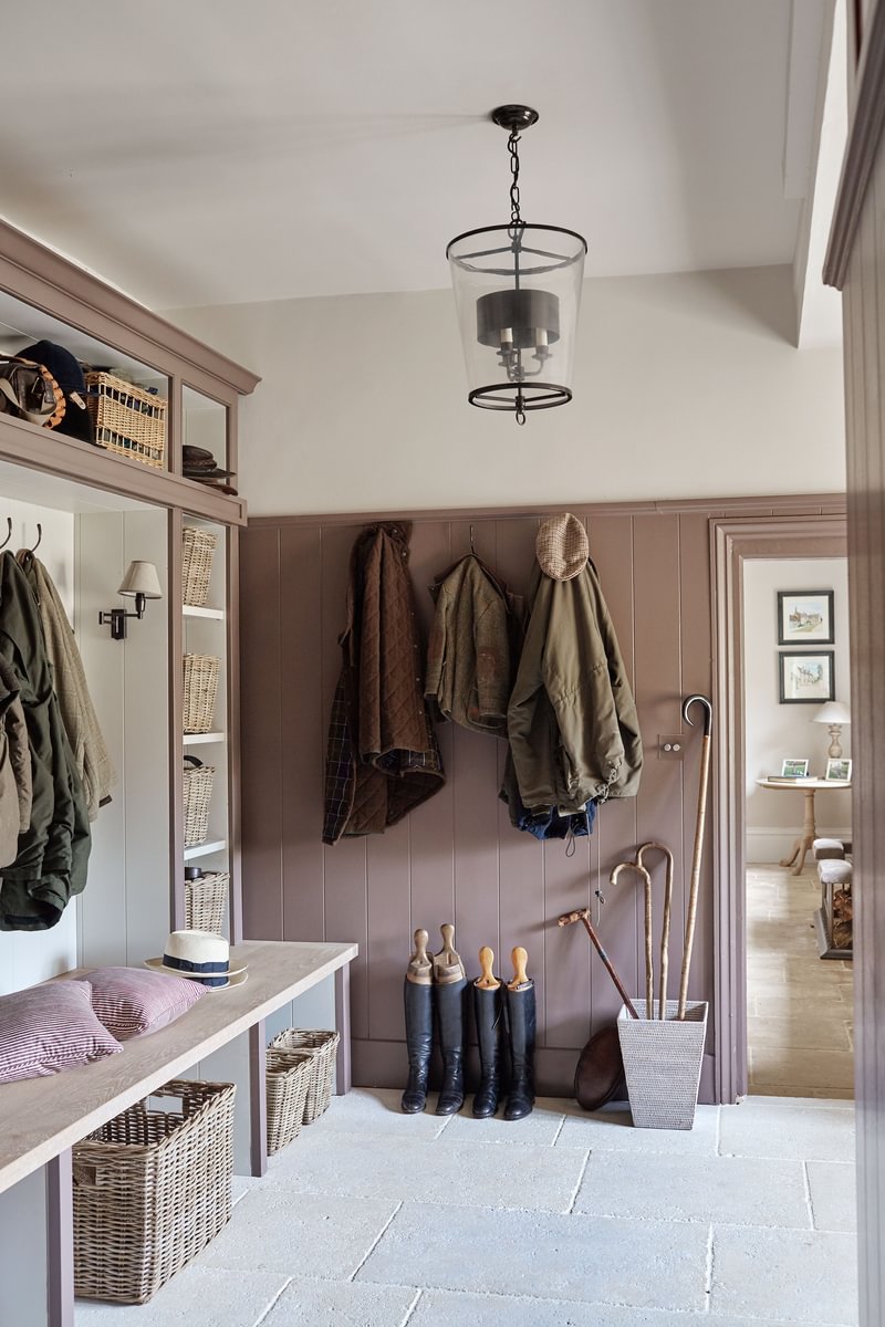 Sims Hilditch Interior Design 16th Century Manor Boot Room