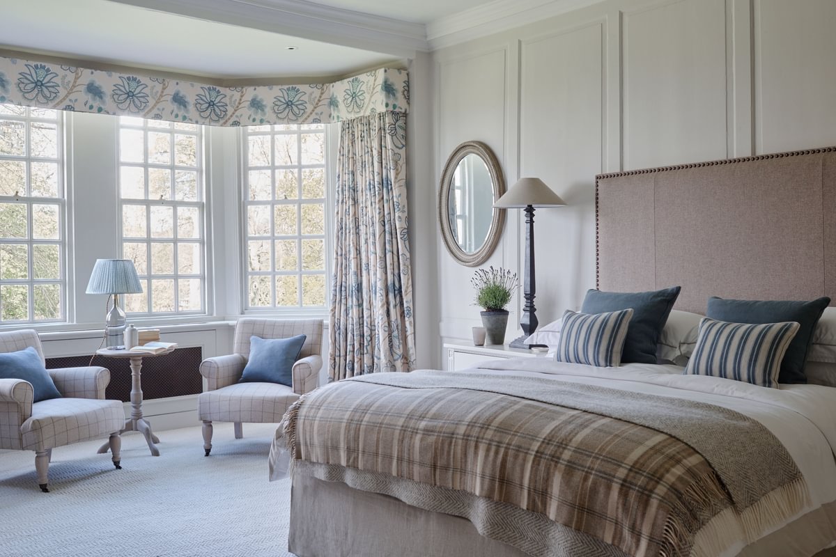 Sims Hilditch Interior Design 16th Century Manor Bedroom Double Bed