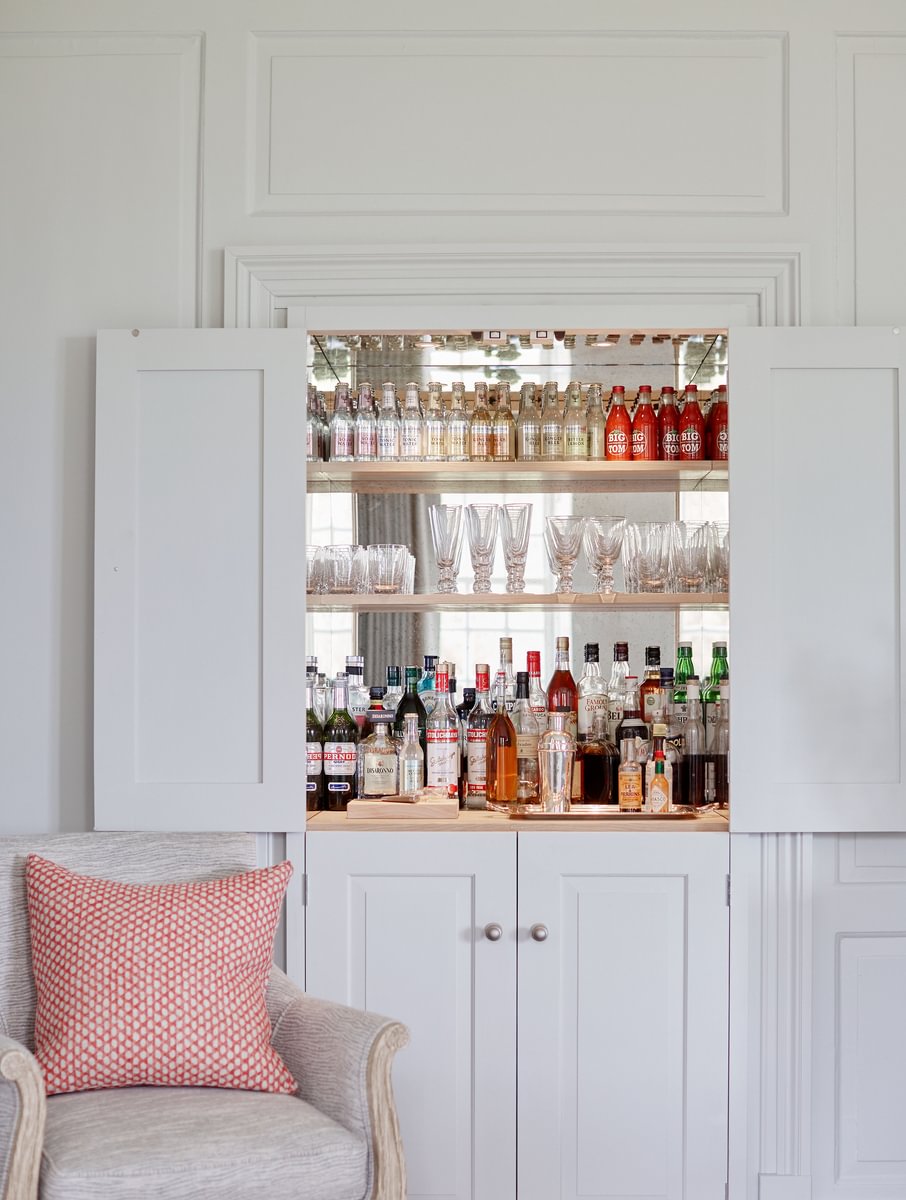 Sims Hilditch Interior Design 16th Century Manor Drinks Cupboard