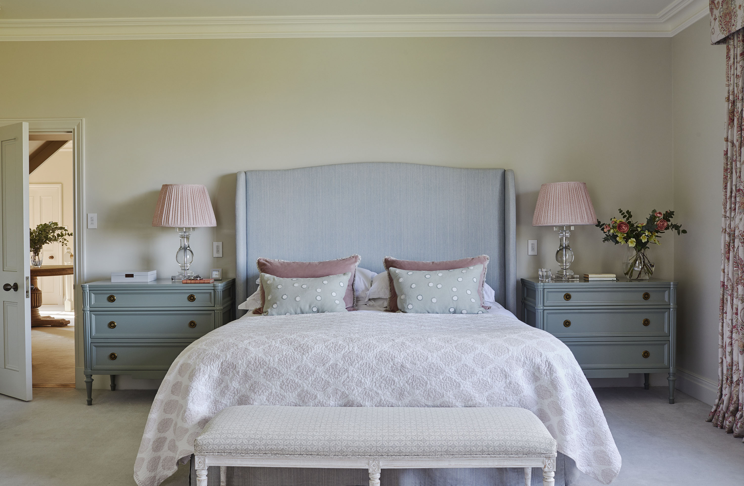 Sims Hilditch Interior Design Jersey Family Home Bedroom