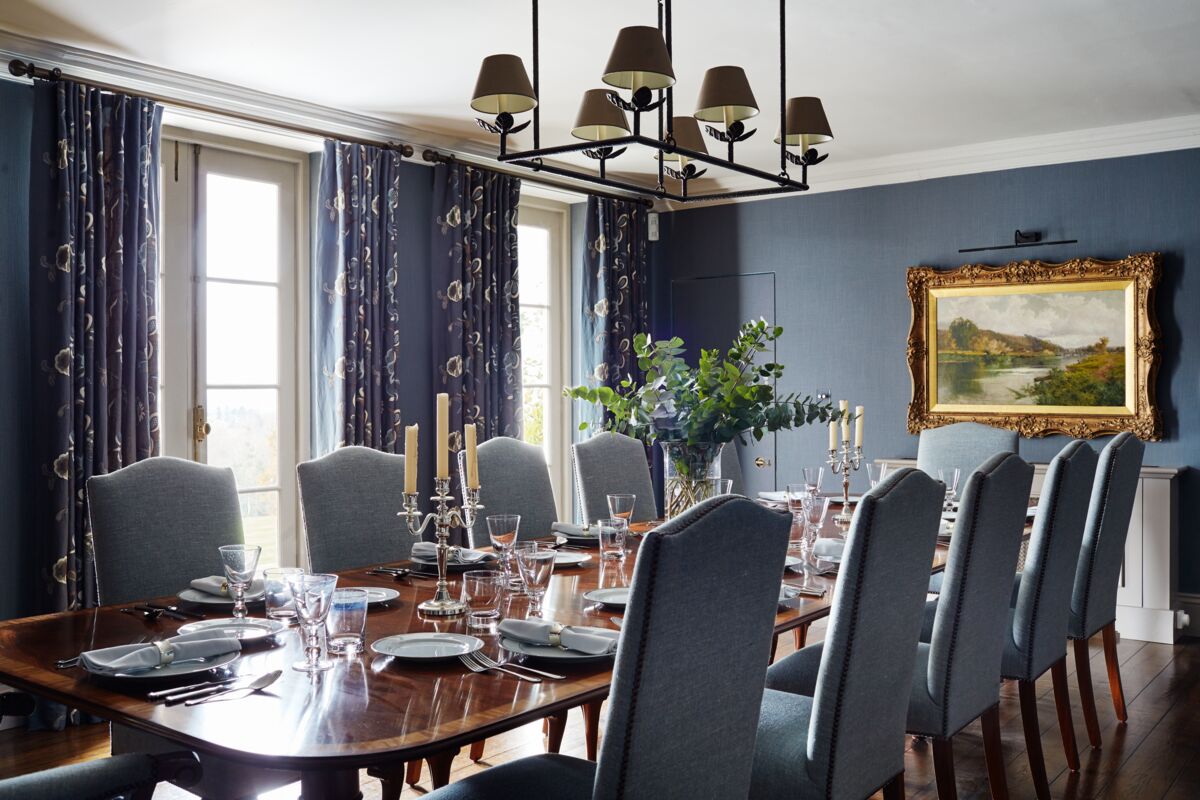 Sims Hilditch Interior Design 16th Century Manor Dining Room